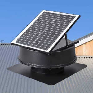 Intelligent Control DC Brushless Motor Solar Roof Exhaust Fan Ventilator for Greenhouses with OEM ODM Customization