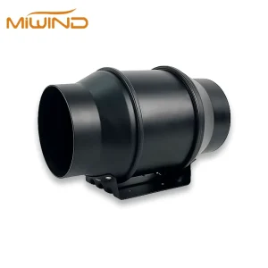 Intelligent EC Blower Fan Dual Control Modes Temp Humidity & Knob 110 240V Energy Saving Duct Fan CE CB Certified