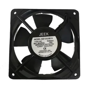 JEEK 12025 120mm 220V AC 19W 2200/2500rpm Axial Cooling Fan for Electrical Cabinet and Industrial Equipment Ventilation