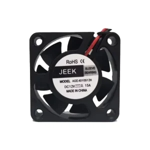 JEEK Axial Waterproof IP68 Fan 40x40x10mm 4010 High Rpm 2pin 40mm Cooling Fan Cooler Heatsink