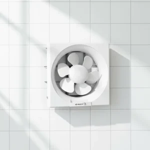 JINLING China Factory 25W Copper Wire Motor White 41dB Quiet Easy Clean Disassemble Durable 6″ Exhaust Wall Fan 3 Year Warranty