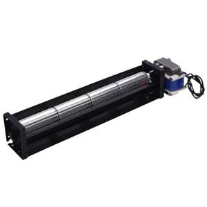 JKC30 30mm 24V AC 2.4W Cast Iron Cross Flow Fan for Air Curtain and Small HVAC Applications
