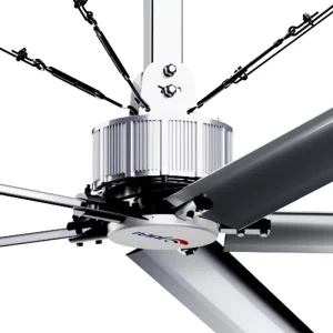JULAI Pmsm Fan Large Industrial Ceiling Fan Hvls Big Large Giant Industrial Fan