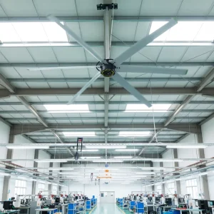 JULIA HVLS Industrial Large Ceiling Fans with Aluminum Blades