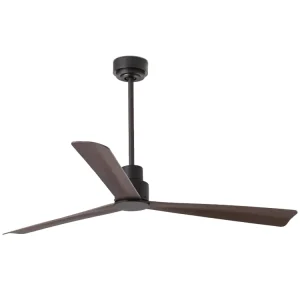 Japan New Design Decorative 56 Inch 120V DC BLDC Motor European Industrial Style Smart High Quality Ceiling Fan with ABS Blade