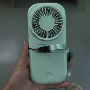 Jetshfan Factory Custom LOGO USB Rechargeable Handheld Foldable Small Mini Fan High Wind Power Outdoor Portable