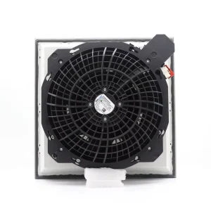 K2E200 AH20 05 200mm 230V AC 70W 2700RPM 600m3/h Square Cabinet Filter Unit Axial Cooling Fan