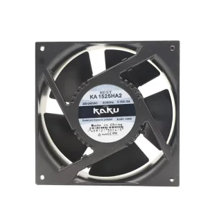KA1525HA2 220-240VAC 150x150x51mm 50/60HZ 0.2/0.17A 30/28W 2700/3100RPM 180/210CFM Refrigeration Axial Cooling Fan