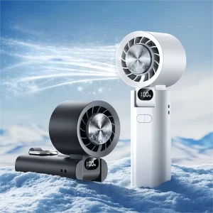 KC PSE 100 Gear Wearable High Speed Handheld Fan Outdoor USB Rechargeable