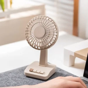KC PSE Personalized Silent Desk Fan Portable Charging Table Fan Compact Outdoor Air Cooling Camping Fan Ventilador De Mesa