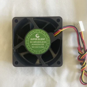 KD6025H12S DC12V 0.25A 6025 Axial Flow Fans