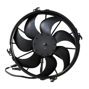 KINGAN Bus DC Condenser Fan for Cooling System Refrigerator Car 12V/24V Curved Blades Cooling Fan