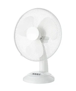 KONWIN 12 Inch Desk Fan Table Fan for Home Office 3 Blades with Oscillation