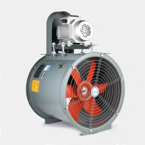 KT40 External Axial Flow Fan Industrial High Efficiency Smoke Extraction Dust Removal 380V 220V Aluminum Alloy Blades