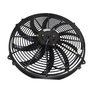 KYOSTAR 12V 120W 16” Aluminum High Performance Universal Slim Electric Radiator Cooling Fans Push Pull Function for Various