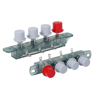 Keyboard Type Home Appliances Tower Pedestal Fans Parts 4 Pin 3 Speed Button Switch
