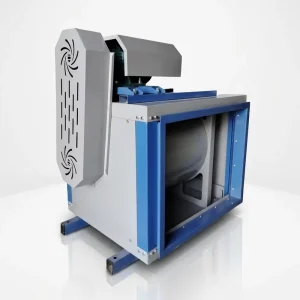 Kitchen Grease Fume Exhaust Fan Box for Staff Canteen and Restaurant Use