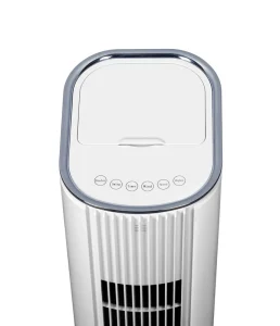 Konwin Electric Water Tower Cooling Standing Pedestal Fan with Modern Design Style with Purification and Oscillation