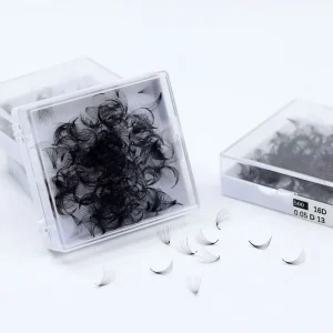 Korean Pbt 5D 7D 9D 0.05 C Curl Pointy Base Premade Fans Eyelash Extension Ultra Speed Promade Wispy Lash Fans