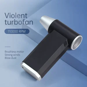 L8 Violent Fan 110000 RPM High speed Dust Snow Removal Electric Turbo Fan with 4000mAh Rechargeable Battery