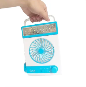 LED 3 in 1 Multi function Portable Solar Table Fan Flashlight Torch Outdoor Fishing Hiking Camping Venture Night Light
