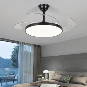 LED Ceiling Fan With Light and Remote Invisible Ceiling Fan With Light