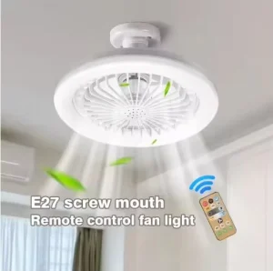 LED Ceiling Fans with Dimmable Bulb Light 3 Gear Wind Speed Home Use Dimming Fans Lights