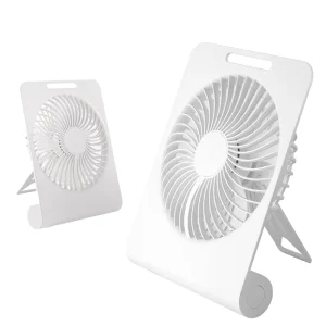 LED Electric Desktop Fan with USB Power for Office Car Battery Student Sitting