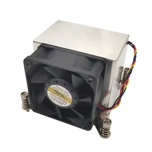 LGA2011 CS-2011-2U6CA-S Computer Case CPU Air Cooler Two Ball Bearing Copper Aluminum Fan Radiator 95W 12V