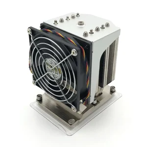 LGA3647 Rectangular 4U Server Radiator Active 5 Heat Pipe Desktop Tower CPU Fan
