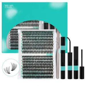 LM New Design Premade 10D 20D 30D 40D Eyelash Extension Fan Volume Cluster Lashes Kit