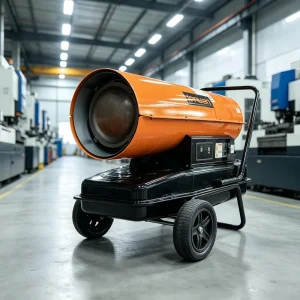 LN70KTCE Stainless Steel 70kW Forced Air Fan with Heating Element and Motor Safety Gas Brooder Heater for Chicken Farming