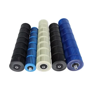 LONGWELL Air Conditioner Parts Plastic Impeller Fan Cross Flow for Air Curtain Ventilation Fans Heaters Air Purifier