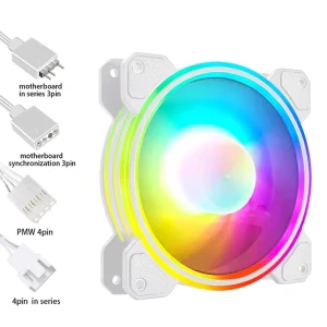 LOVINGCOOL New Arrived Quality 120mm PWM 4+3pin 5V ARGB Fan Gaming Computer Cooling Cooler PC Fan Factory Custom Certification