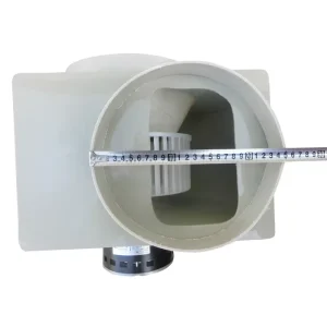 Laboratory High Airflow Industrial Mini PP Centrifugal Exhaust Fan Blower Axial Flow