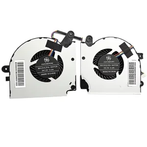Laptop CPU GPU Cooling Fan Replacement for GF75 Thin MS 17Fx Series (PAAD06015SL N416 N415) DC5V Made in China