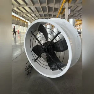 Large Air Volume Axial Flow Fan Industrial Roof Mounted Ventilation Exhaust Unit for Sports Stadium Arena Air Exchange