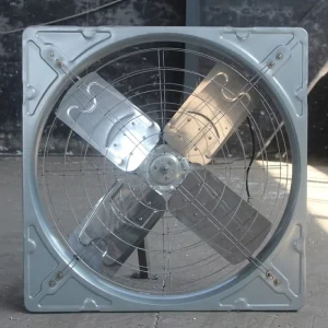 Large Air Volume High Efficiency Energy Saving Exhaust Fan Stainless Steel Blades Cattle Barn Wall Mounted Cow Fan High Quality
