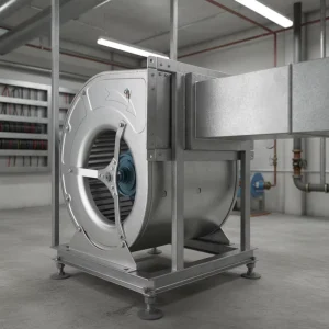 Large Air Volume High Temperature Centrifugal Fan Industrial WENCHENG