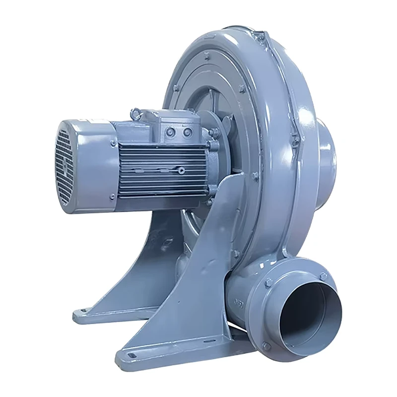 Large Airflow Industrial Multi-Vane Radial Fan Aluminum Alloy Low Noise Power Saving Plant
