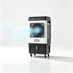 Large Capacity Industrial Air Cooler Portable Evaporative Water Cooling Fan for Home Office Shop Commercial Use
