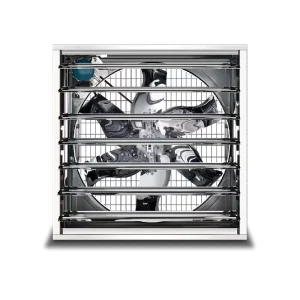 Large Capacity Push Pull Exhaust Fan Negative Pressure Ventilation System for Commercial Poultry Farming Livestock Barn
