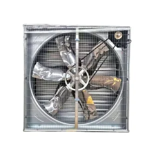 Large Electric Wall mounted Exhaust Fan Axial Flow 380V 220V Stainless Steel Blades Circulating Cooling for Poultry Greenhouse