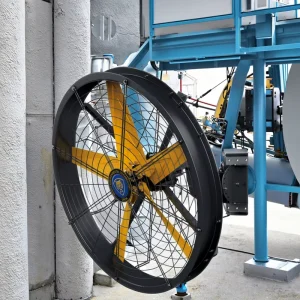 Large Energy Efficient Free Standing Industrial Fan 220v Wall Mounted with Powerful Wind Speed