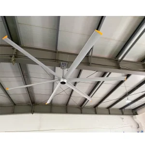 Large Hvls Fans 24FT 12ft 14ft 16ft 220v 1500w 20FT HVLS Fans Industrial Big Ceiling Fan for Gym Warehouse Shopping Mall