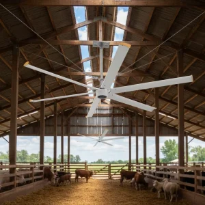 Large Hvls Fans Prices China High Quality HVLS Fans Commercial 12ft 20ft 220v Large Ceiling Fan with Powerful Air Circulation
