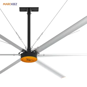 Large Industrial Commercial Ceiling Fan High Volume Low Speed Big HVLS Fan 4.9M
