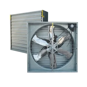 Large Industrial Factory Exhaust Fan Greenhouse Cooling System Poultry Farm Ventilation for Mining Wall Electric Power