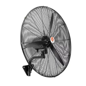 Large Size Commercial Industrial Electric Wall Mount Oscillating Air Cooling Fan for Household Use Metal Mechanical