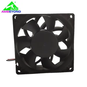 Large air volume 92x92x38mm brushless fan long service life for automated industrial drive cabinet heat exhaust